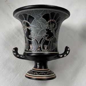 Black and White Decorative Vase